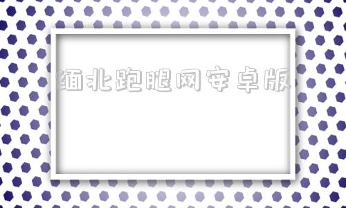 缅北跑腿网安卓版uu跑腿网页版登录
